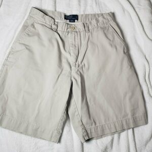Polo Ralf Lauren Cargo Shorts Cream Mens 33 Classic Fit